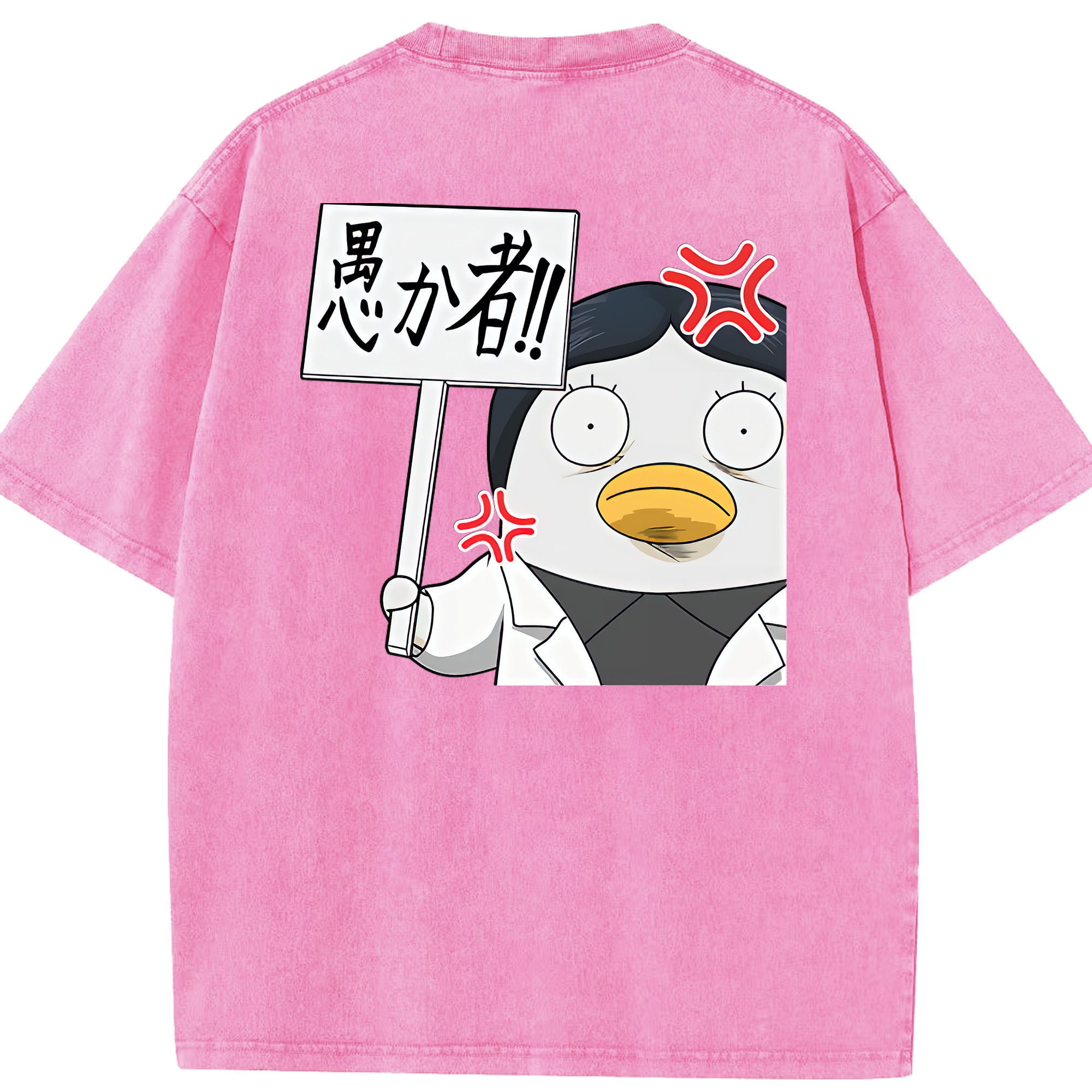 （画像用） ぎんたま 坂田銀時（さかたぎんとき） 神楽 志村新八（しむら しんぱち） GINTAMA Sakata Gintoki Kagura Shimura Shinpachi 綿100% ヴィンテージ風 半袖Tシャツ（背面プリント）